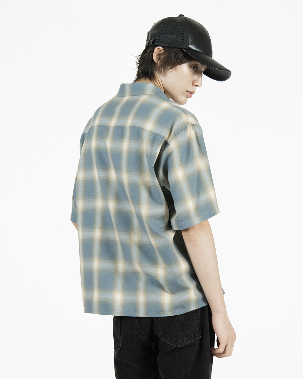OMBRE SHIRT CR 詳細画像 Black 5