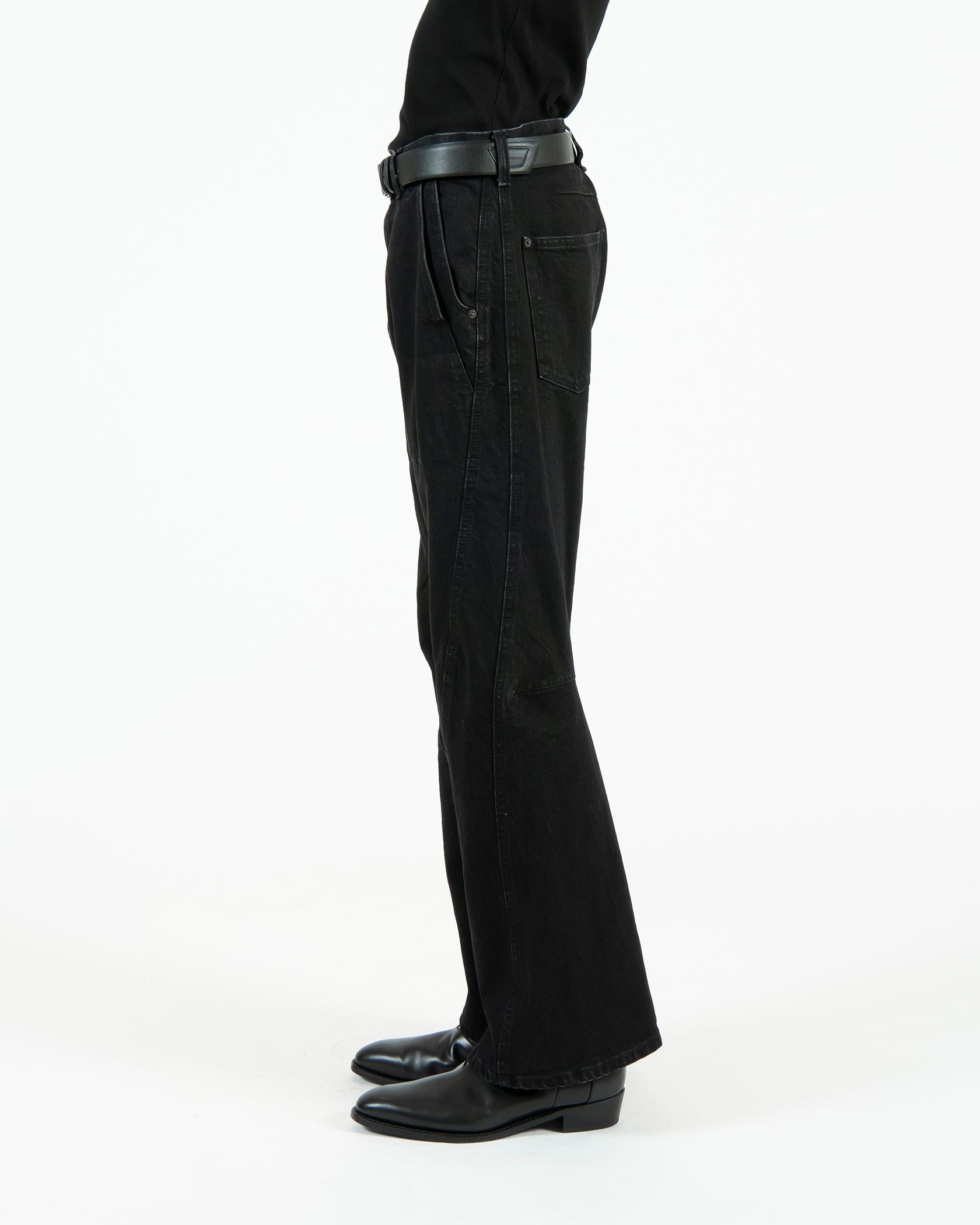 LEATHER BELT 詳細画像 Black 5