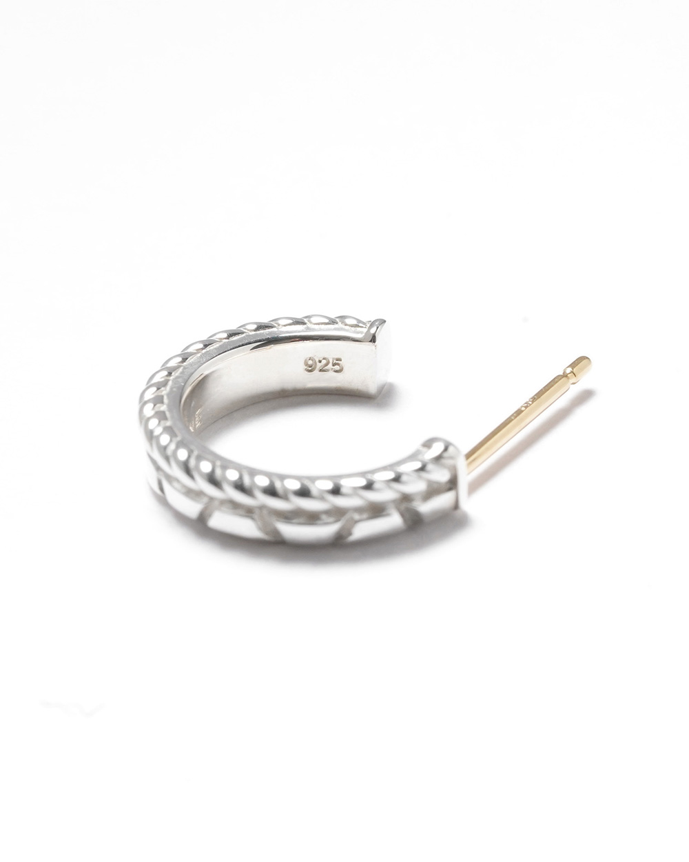TWIST TM EARRING 詳細画像 Silver 2