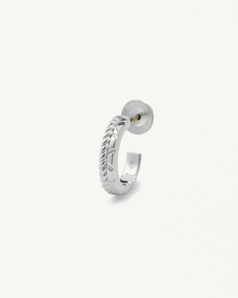 TWIST TM EARRING 詳細画像 Silver 1