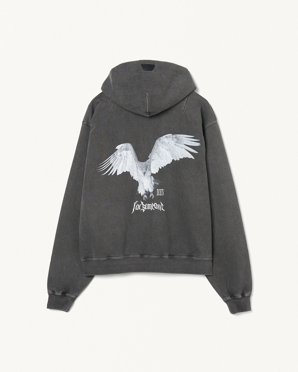NY EAGLE ZIP HOODIE 詳細画像 Red 2