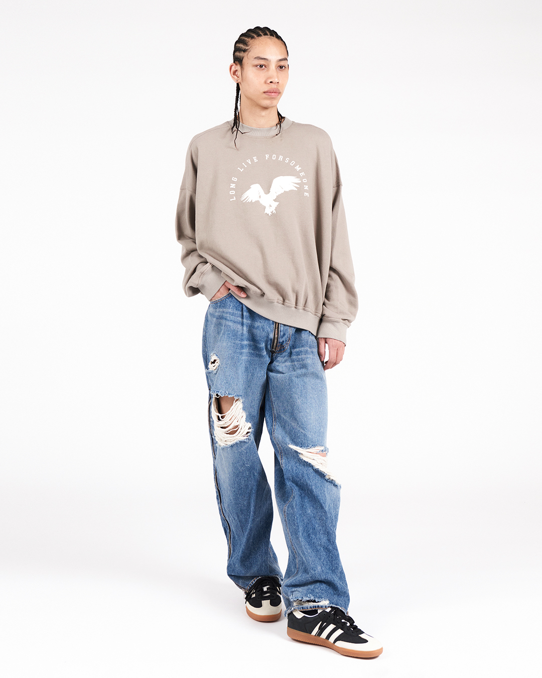 LL SWEAT SHIRT 詳細画像 Black 2