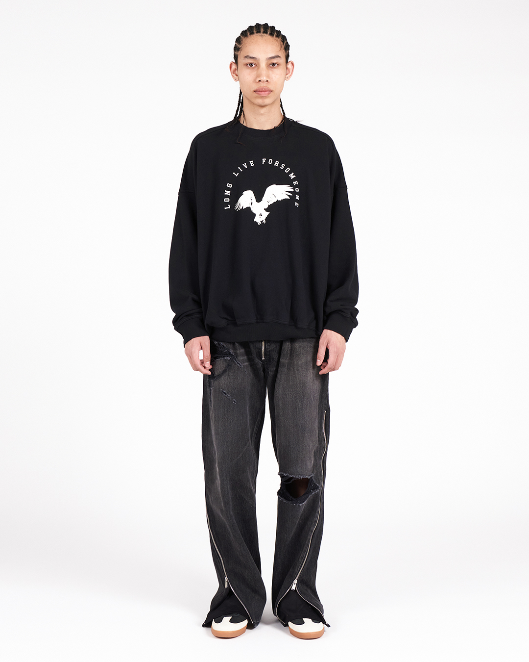 LL SWEAT SHIRT 詳細画像 Black 3