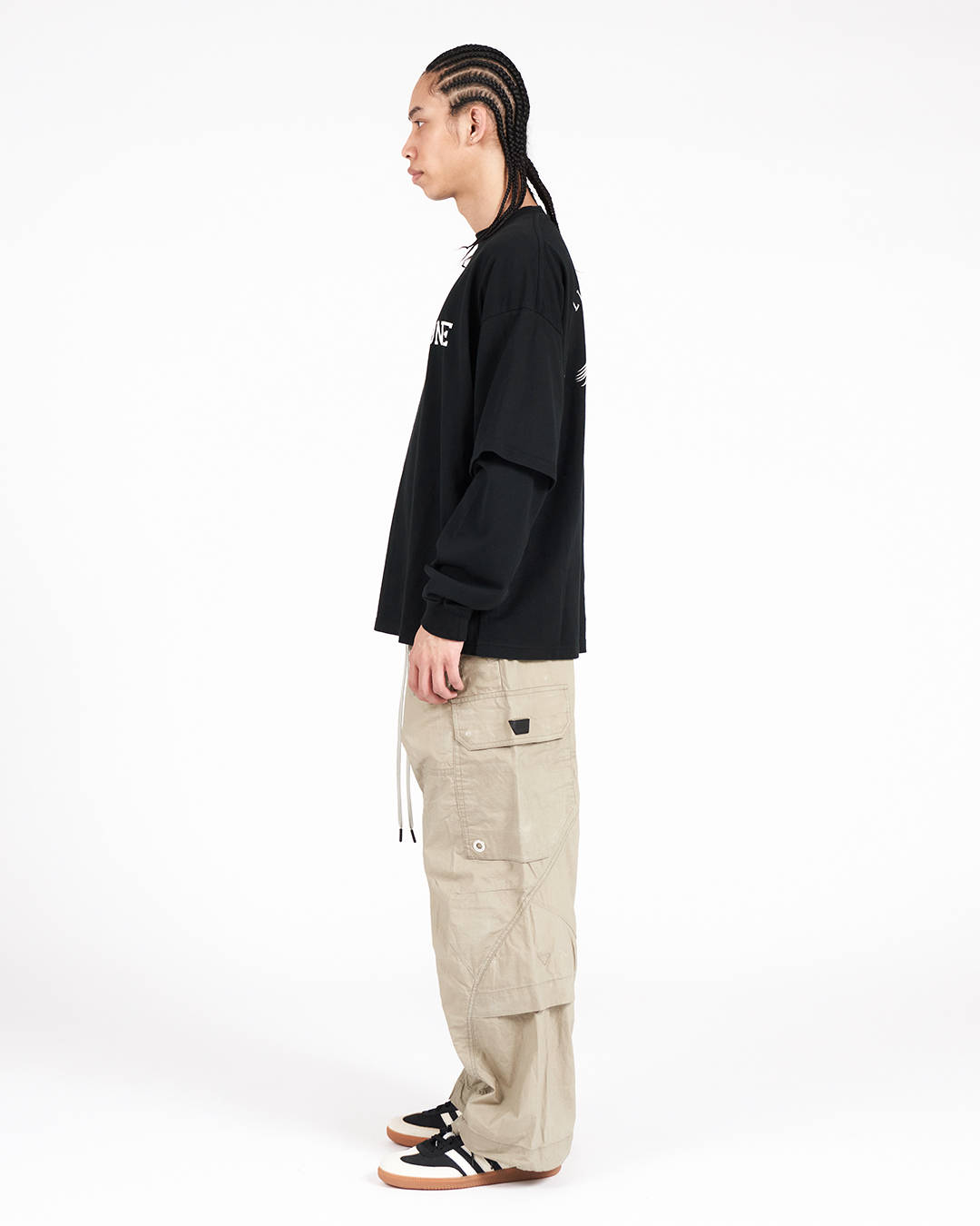 LL LAYERED TEE 詳細画像 O.White 10