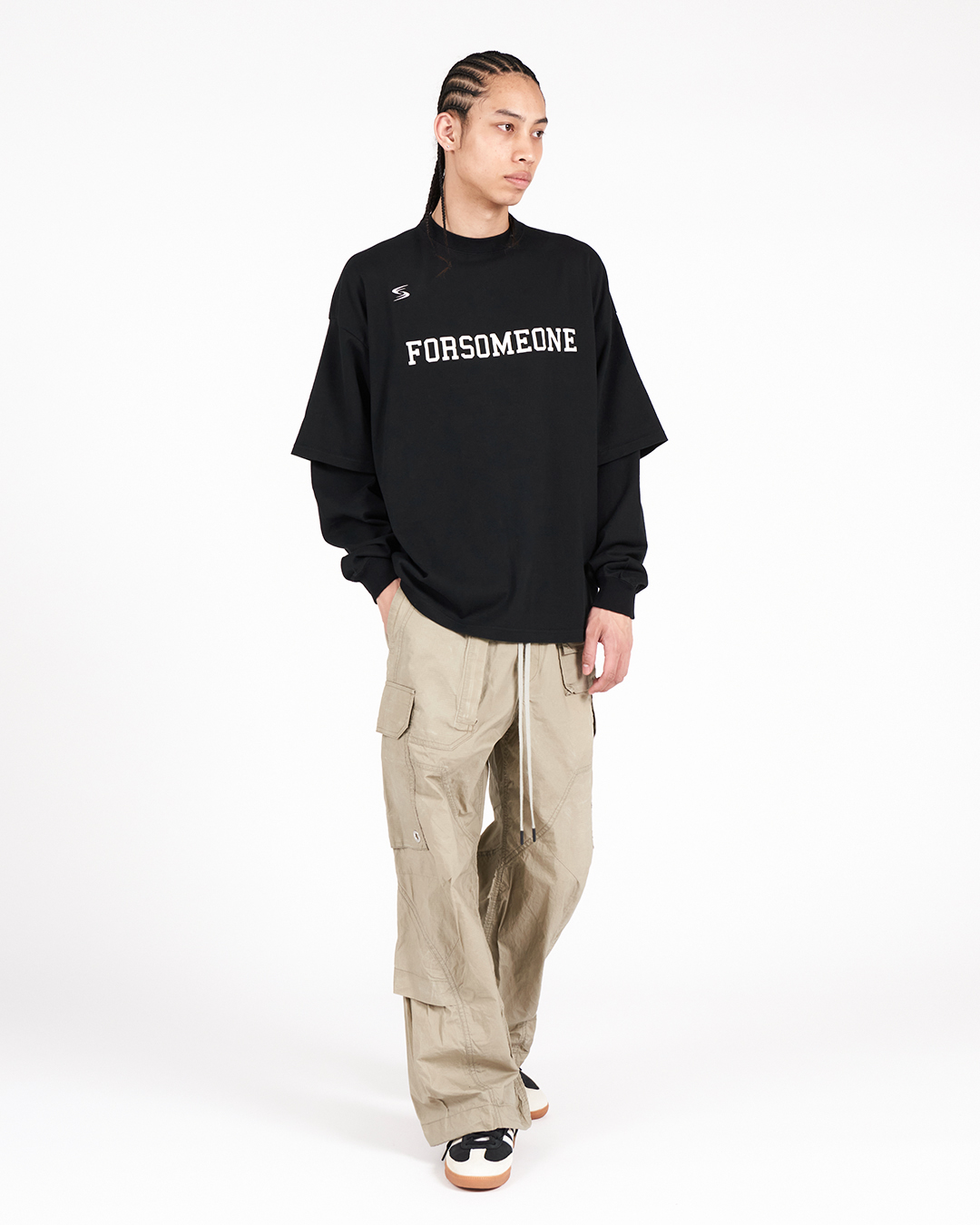 LL LAYERED TEE 詳細画像 O.White 4