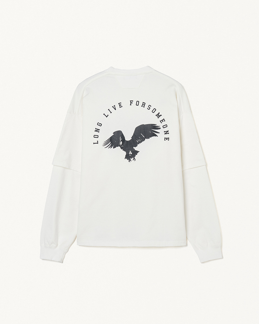 LL LAYERED TEE 詳細画像 O.White 2