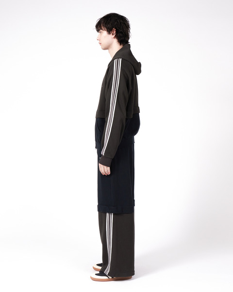 LAYERED SWEAT HOODIE 詳細画像