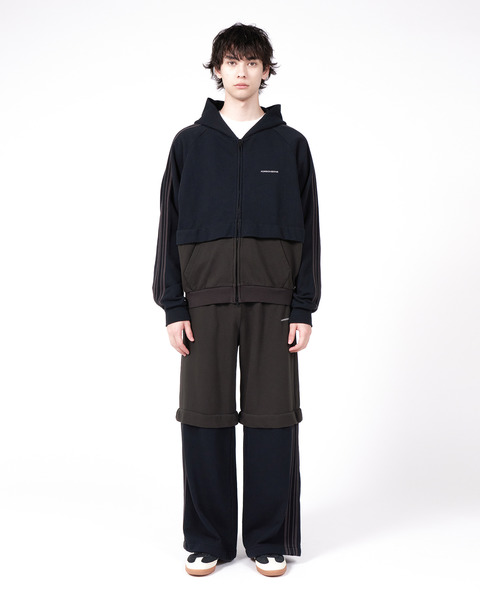 LAYERED SWEAT HOODIE 詳細画像
