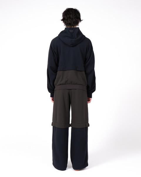 LAYERED SWEAT HOODIE 詳細画像
