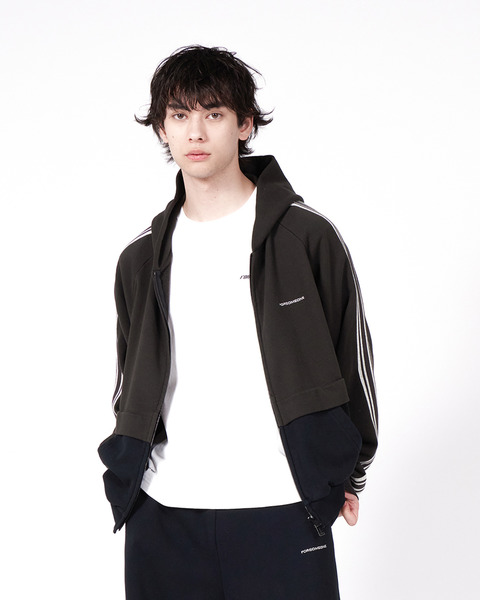 LAYERED SWEAT HOODIE 詳細画像