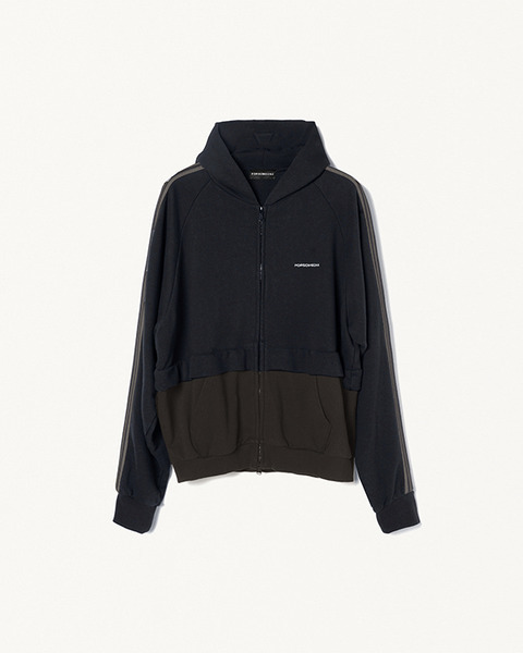 LAYERED SWEAT HOODIE