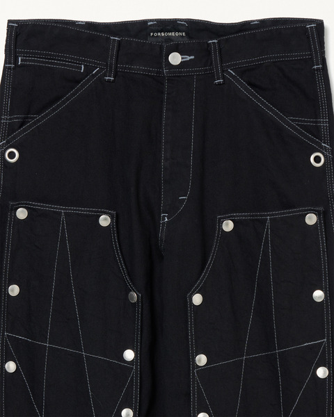 W-KNEE PAINTER DENIM 詳細画像