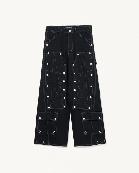 W-KNEE PAINTER DENIM 詳細画像