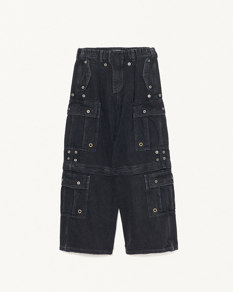 8POCKET CARGO DENIM 詳細画像 Black 1