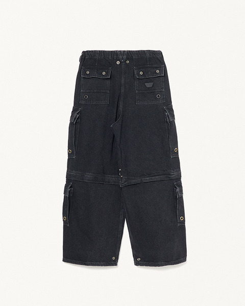 8POCKET CARGO DENIM 詳細画像 Black 2