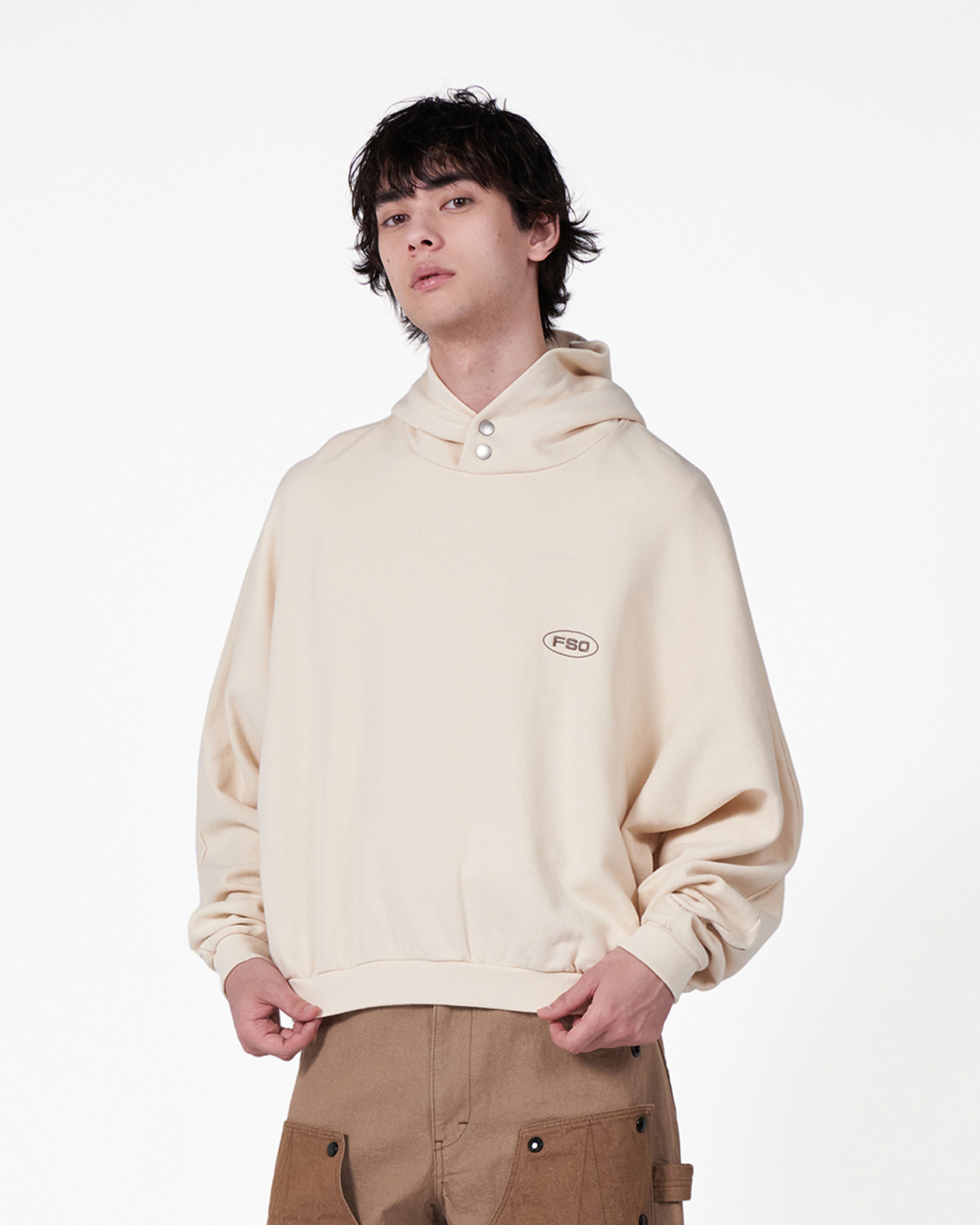 FSO DOLMAN HOODIE 詳細画像 Ivory 2