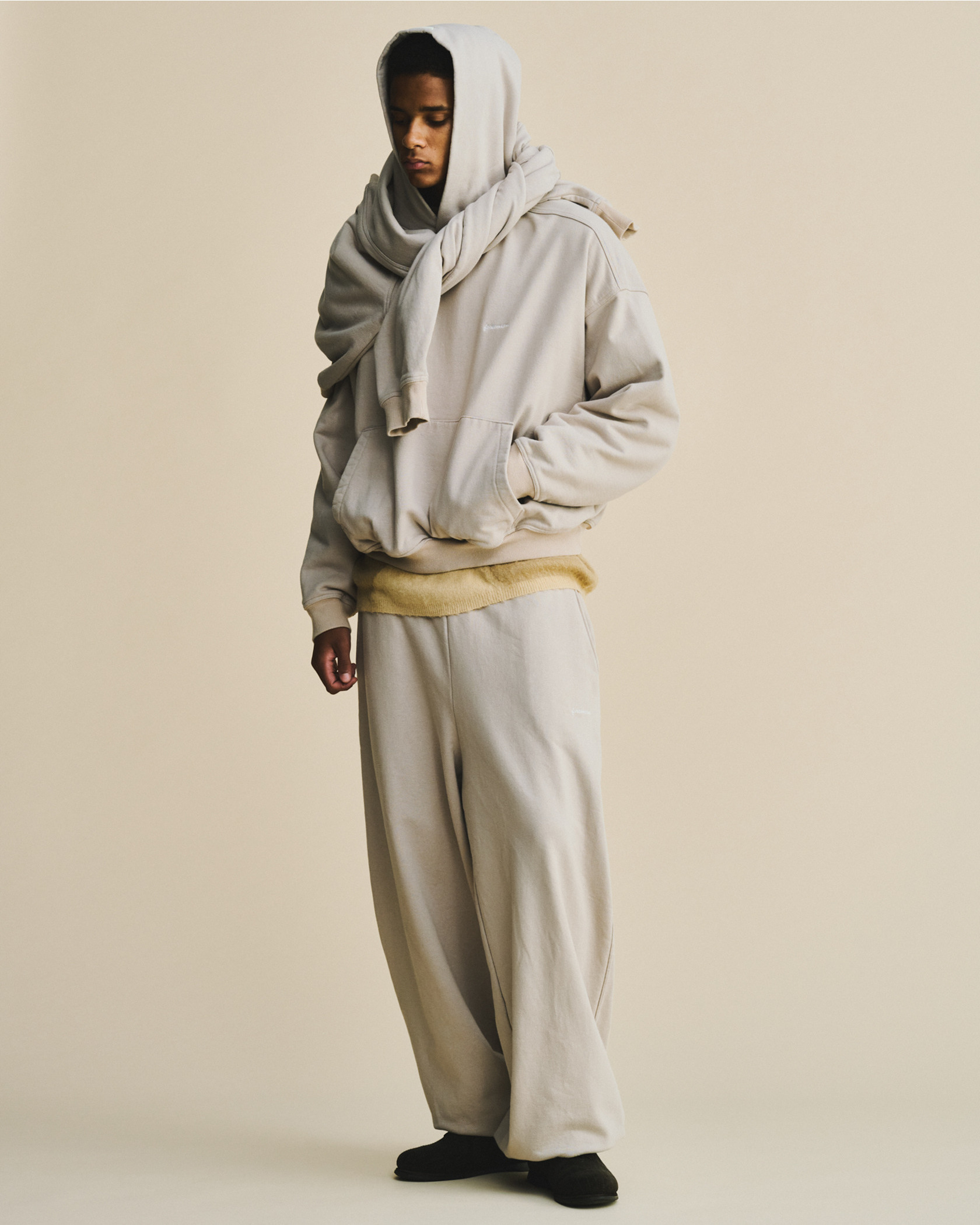 CURSIVE SWEAT PT 詳細画像 Beige 1
