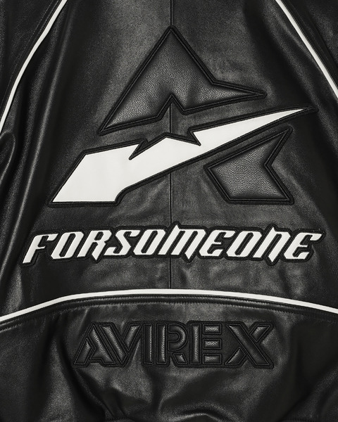 AVIREX LEATHER JACKET 詳細画像