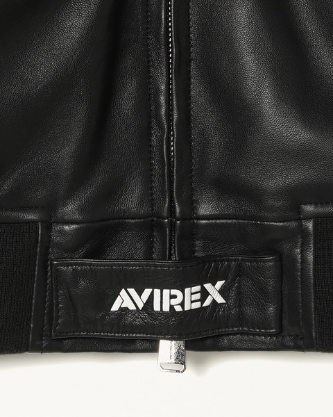 AVIREX LEATHER JACKET 詳細画像