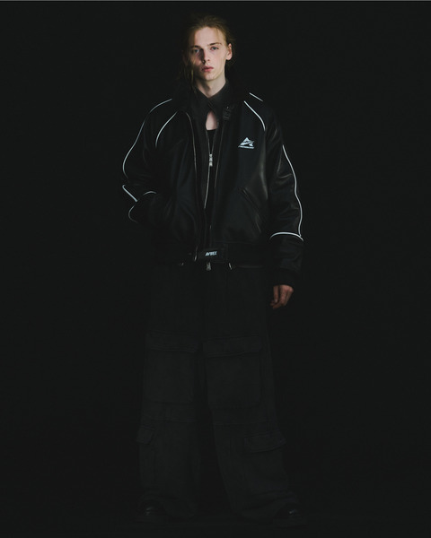 AVIREX LEATHER JACKET 詳細画像