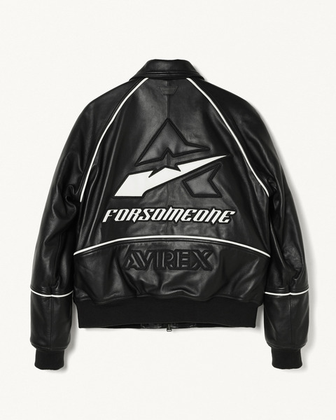 AVIREX LEATHER JACKET 詳細画像