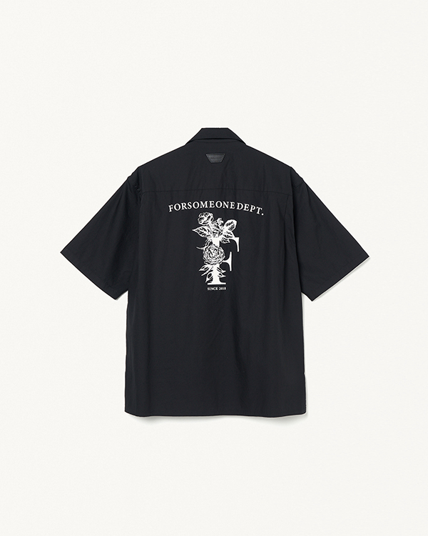 FSO DEPT OPEN COLLAR SH 詳細画像 Black 1
