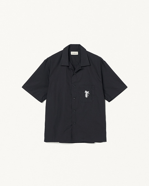FSO DEPT OPEN COLLAR SH 詳細画像 Black 2