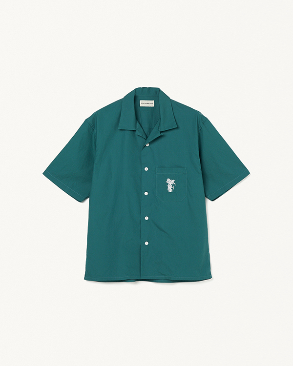 FSO DEPT OPEN COLLAR SH 詳細画像 Green 1