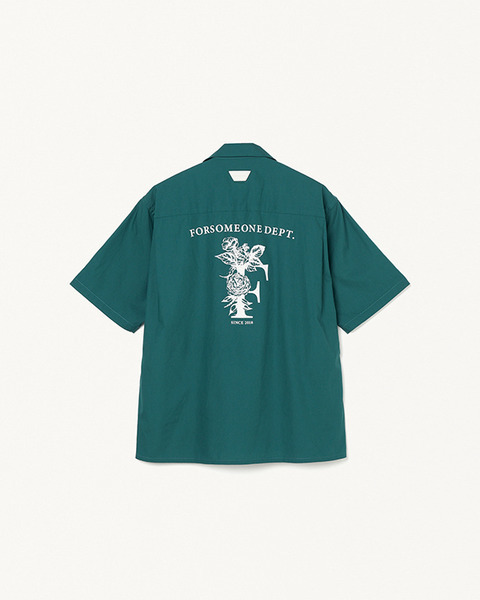 FSO DEPT OPEN COLLAR SH 詳細画像 Green 2