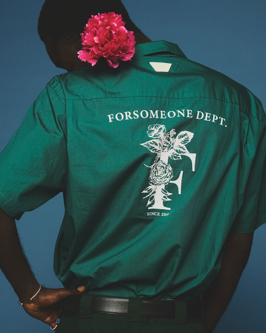 FSO DEPT OPEN COLLAR SH 詳細画像 Green 1