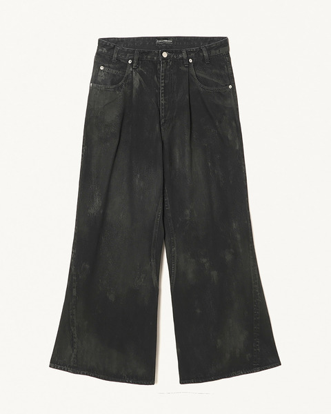 LOOSE FLARE PT DENIM COATING 詳細画像