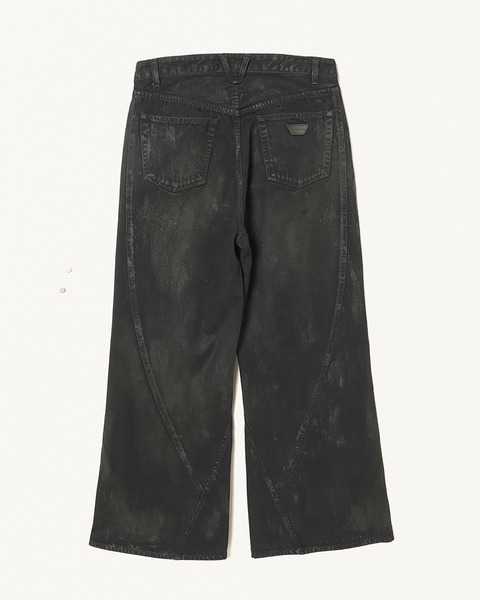 LOOSE FLARE PT DENIM COATING 詳細画像