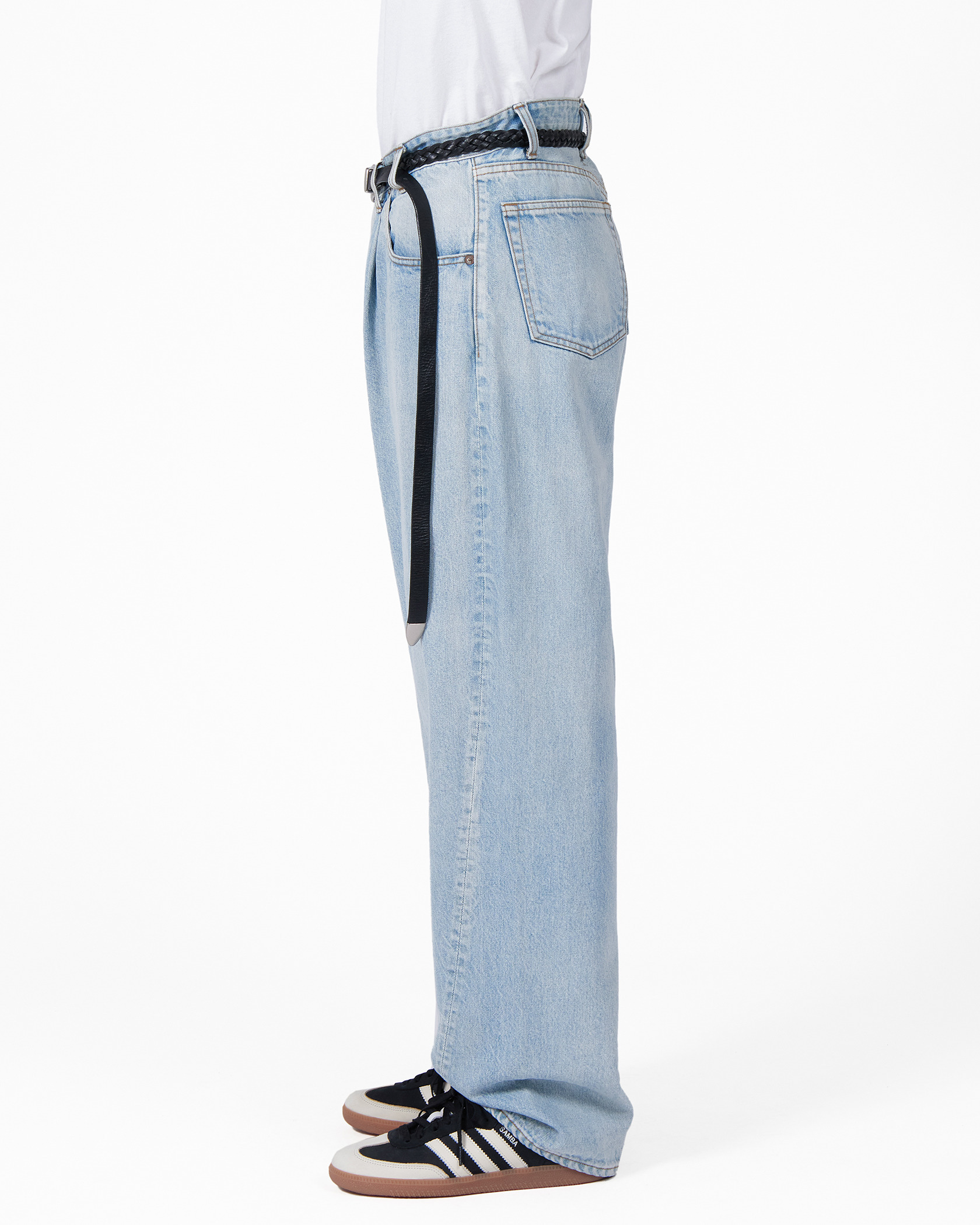 LOOSE DENIM WASHED 詳細画像 Black 5