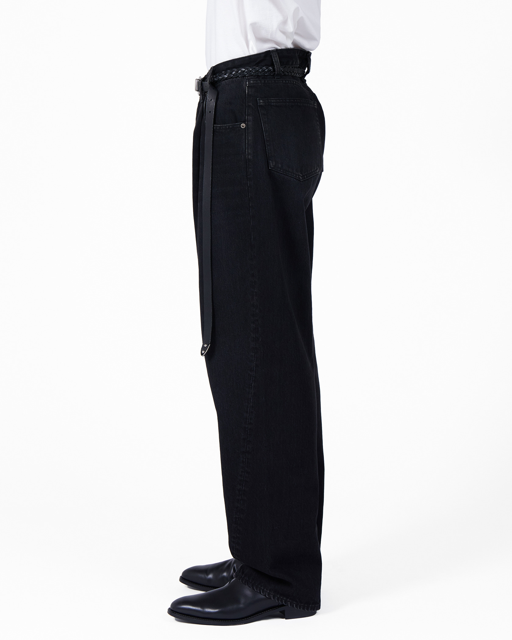 LOOSE DENIM WASHED 詳細画像 Black 8