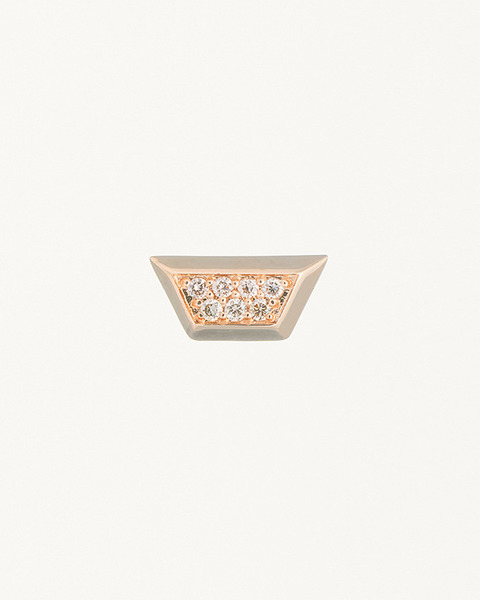 TM DIAMOND EARRING GOLD