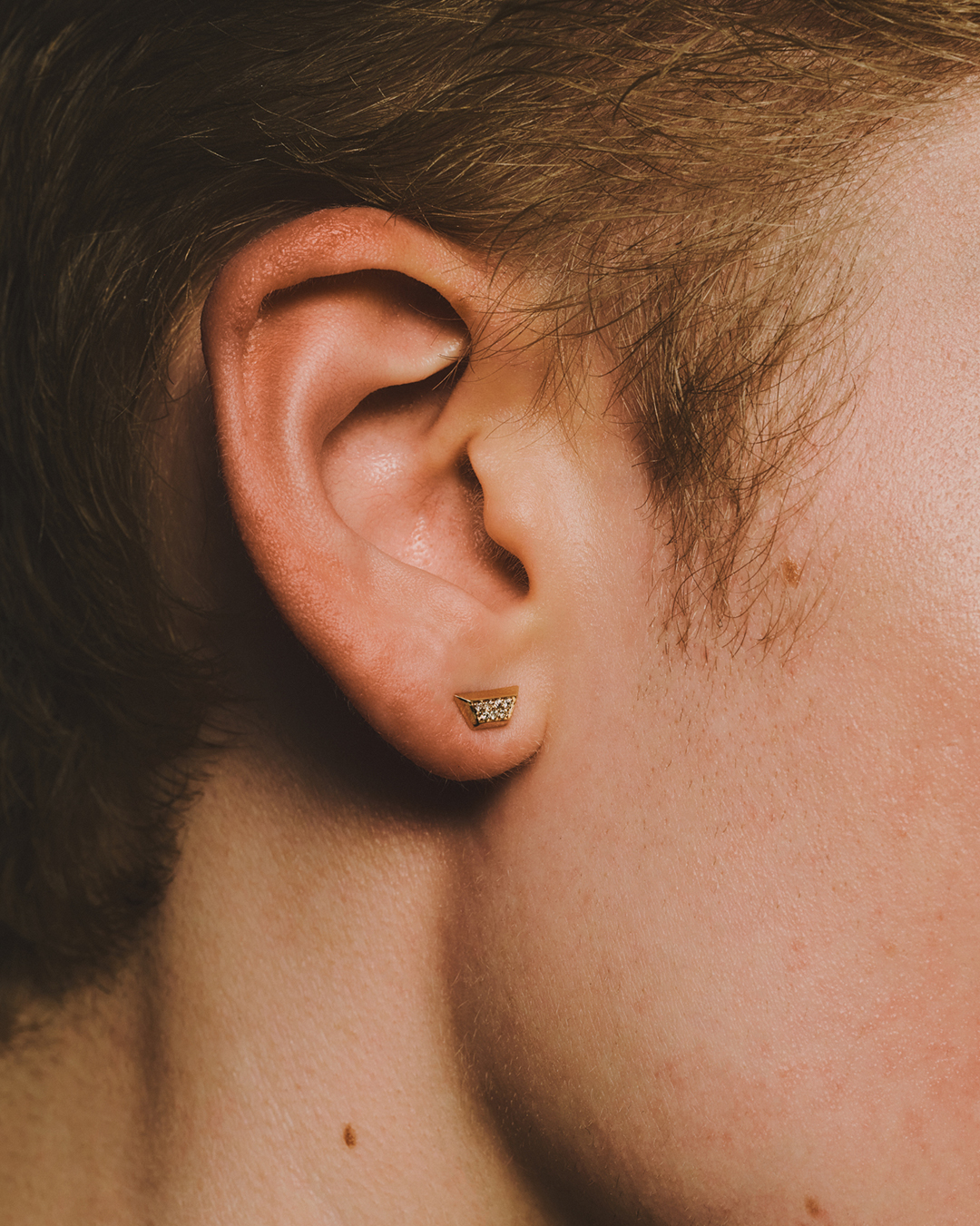 TM DIAMOND EARRING GOLD 詳細画像 Gold 1