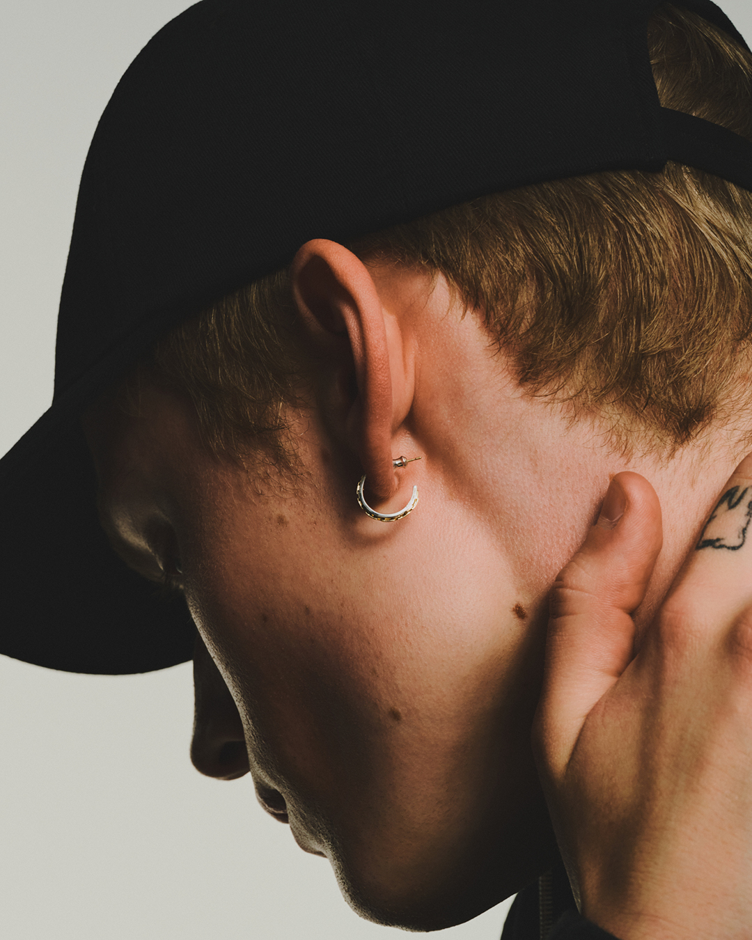 TM ROPE EARRING 詳細画像 Gold 1
