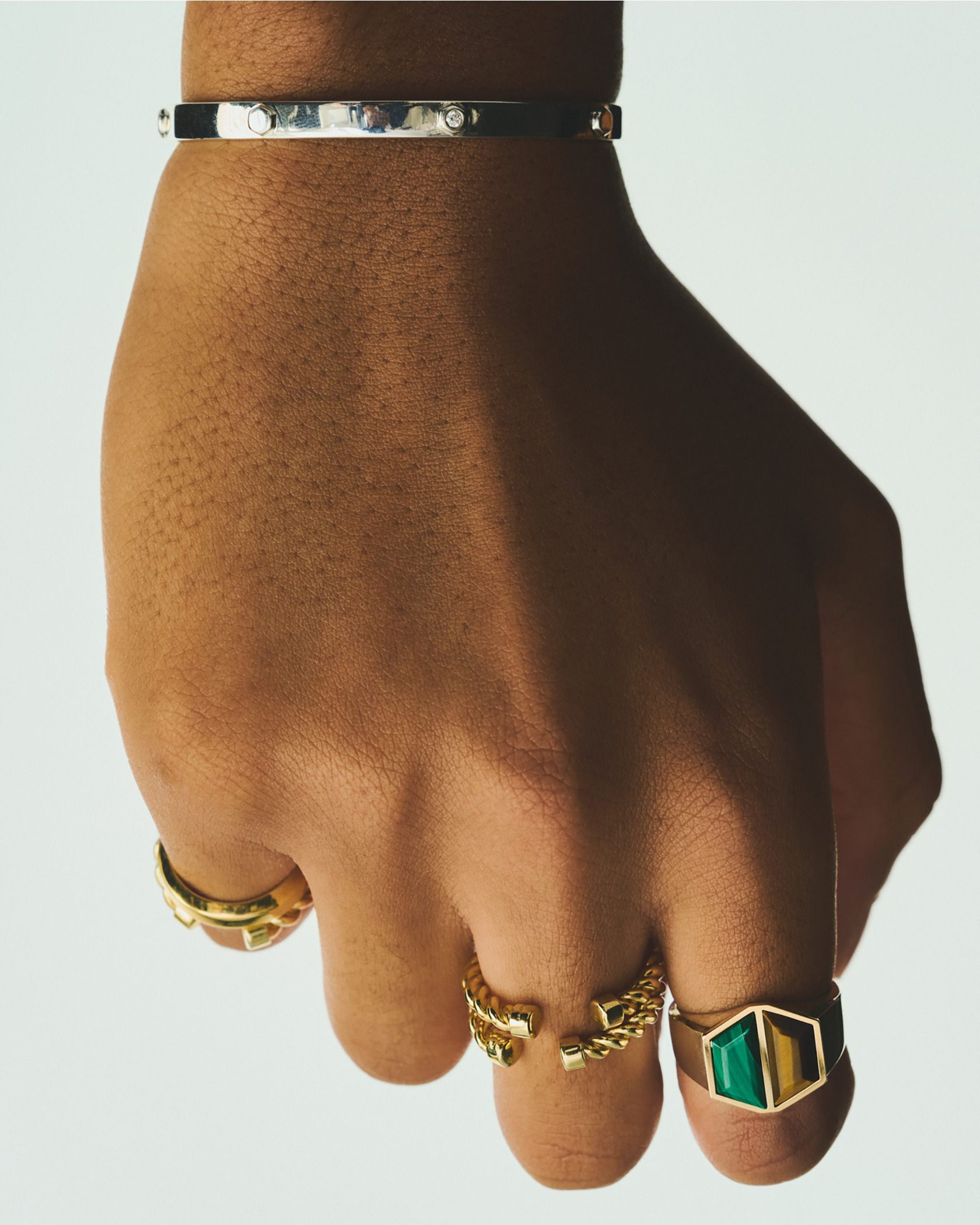 W TM RING MARACHITE TIGER’S EYE 詳細画像 Other 1