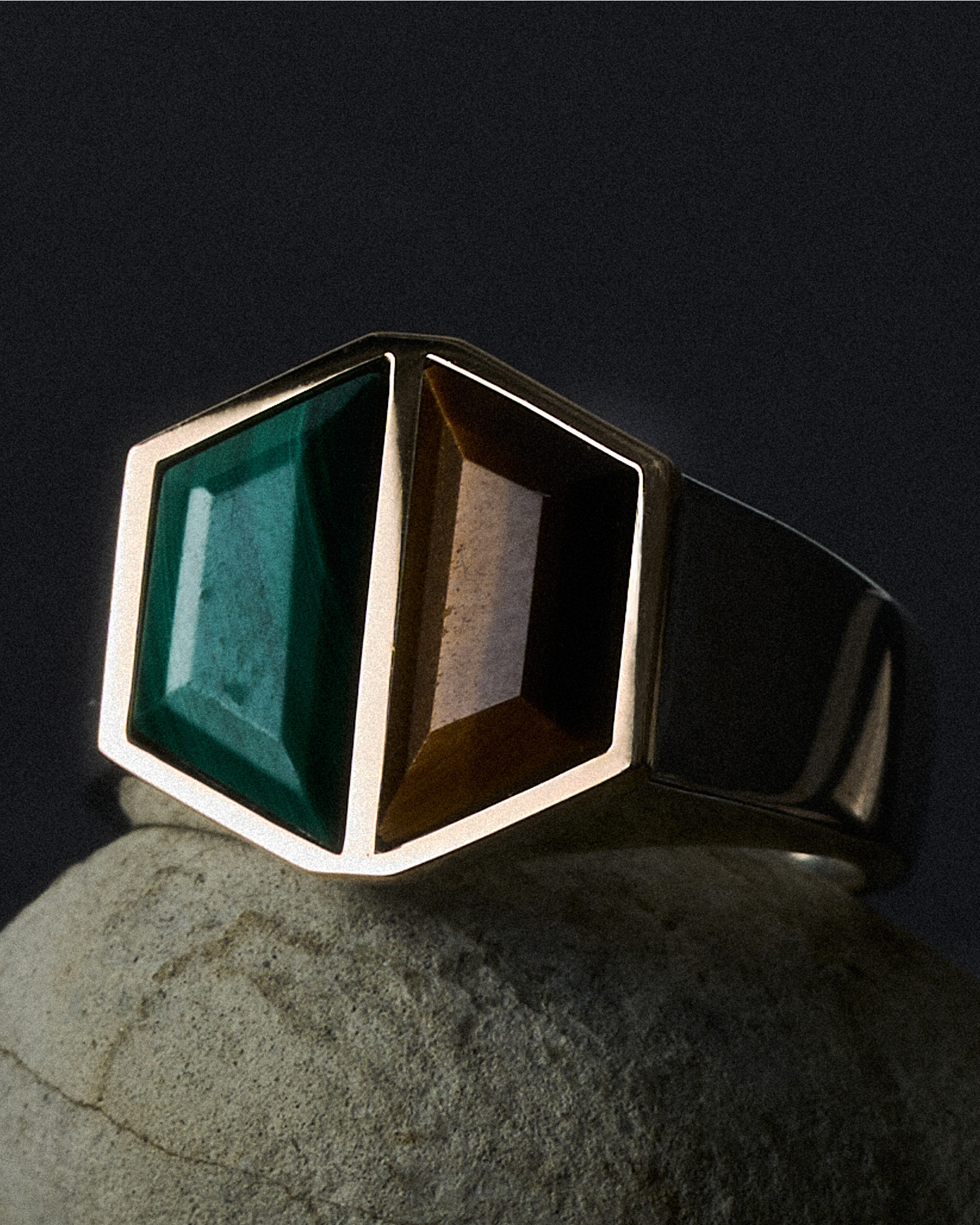 W TM RING MARACHITE TIGER’S EYE 詳細画像 Other 2