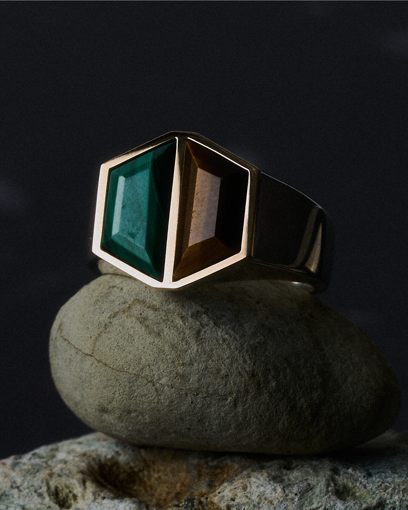 W TM RING MARACHITE TIGER’S EYE 詳細画像 Other 3