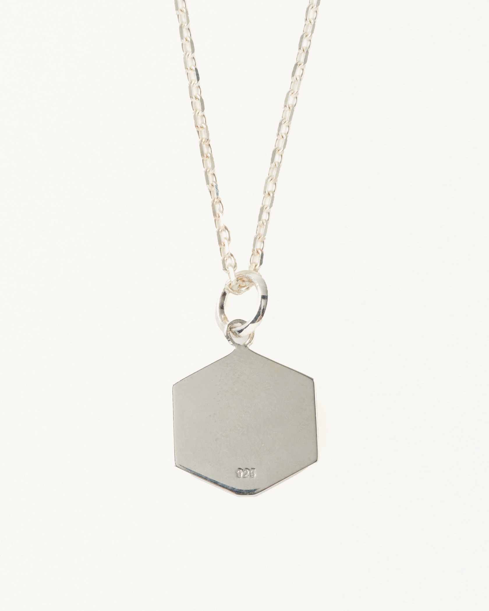 W TM NECKLACE ONYX  HOWLITE 詳細画像 Silver 4