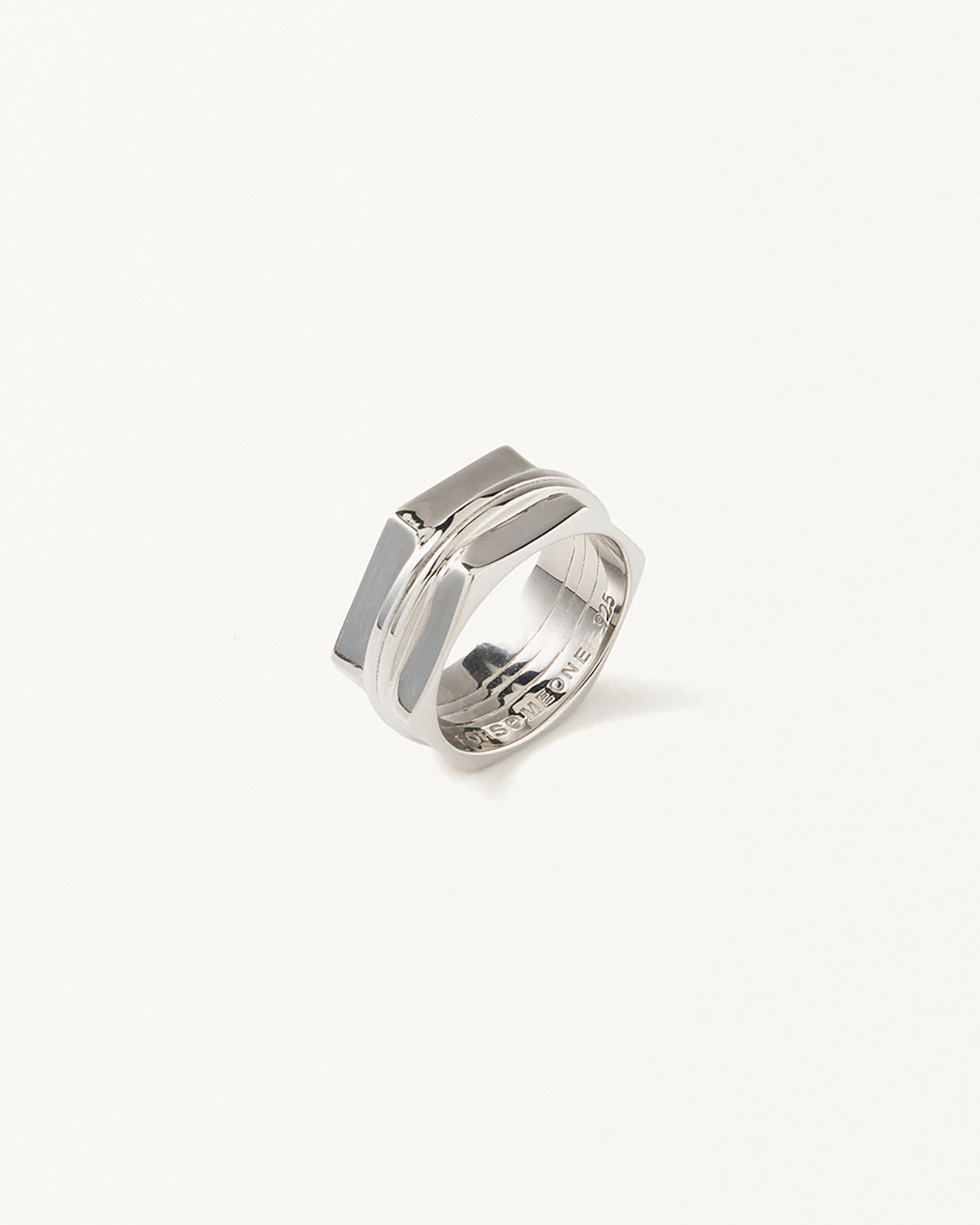 W TM NUTS RING 詳細画像 Silver 4