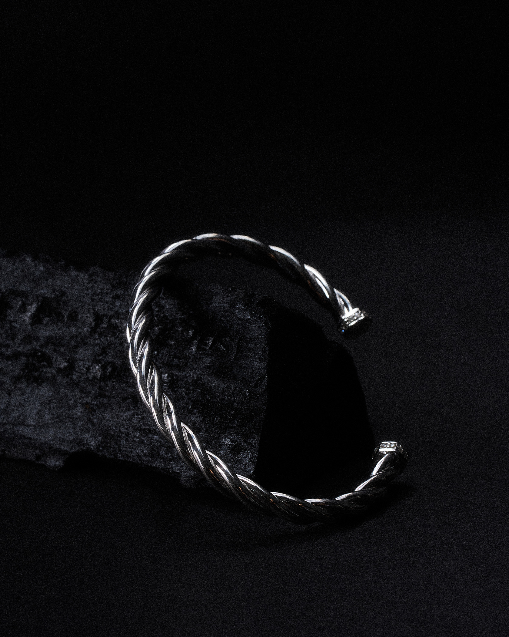 TWIST BANGLE M SILVER 詳細画像 Silver 2