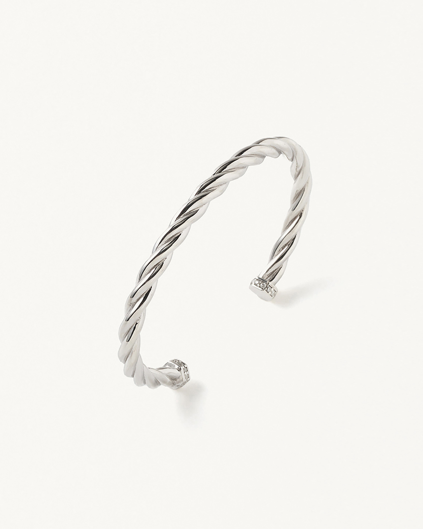 TWIST BANGLE M SILVER 詳細画像 Silver 3