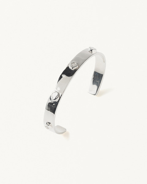 W TM BOLT BANGLE M SILVER 詳細画像