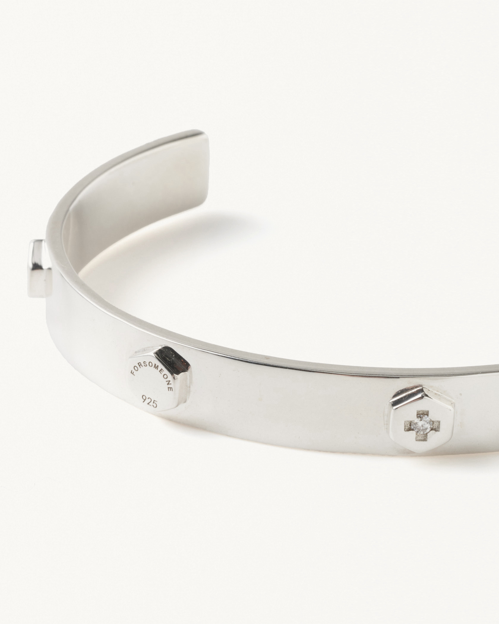 W TM BOLT BANGLE M SILVER 詳細画像 Silver 5