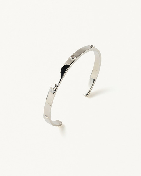 W TM BOLT BANGLE S SILVER 詳細画像
