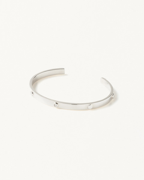W TM BOLT BANGLE S SILVER 詳細画像