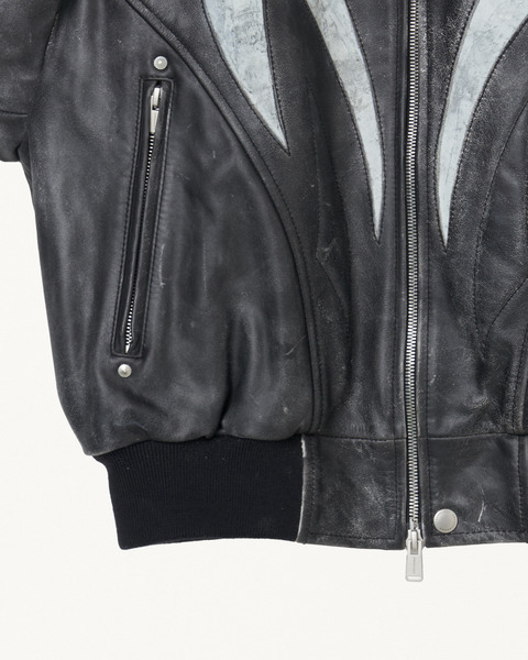FLAME BOMBER JACKET 詳細画像