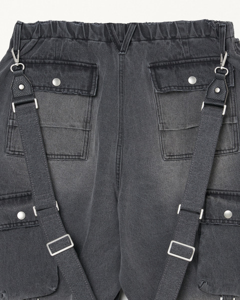 DENIM CROP CARGO 詳細画像